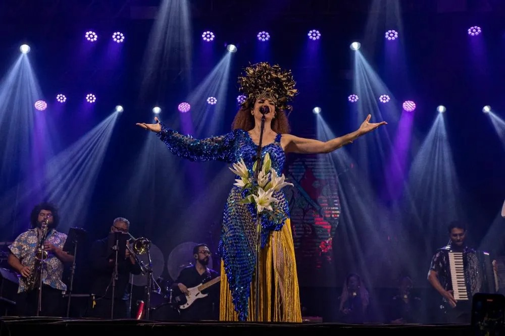 Turnês Nacionais Vanessa da Mata Iluminação Cênica